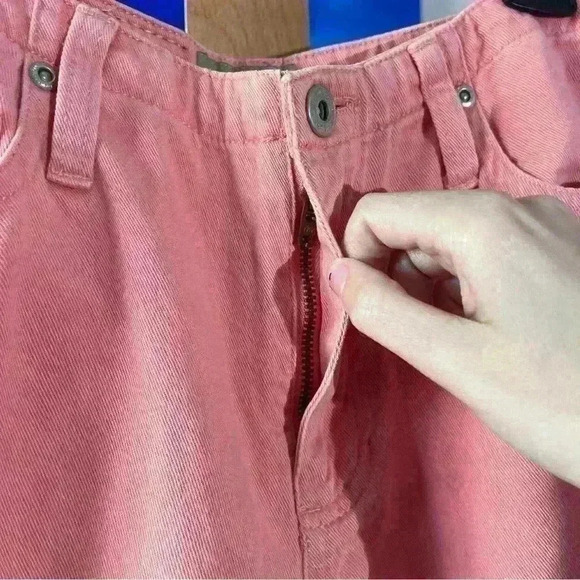 Vintage 90s Lizwear Pink Denim Jeans Pants 26” Waist - Picture 7 of 11